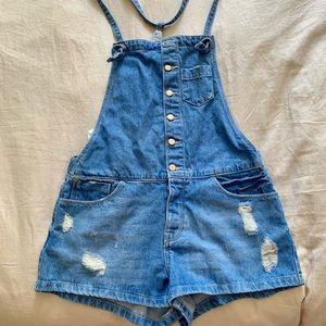 Zara Jean Short Overalls